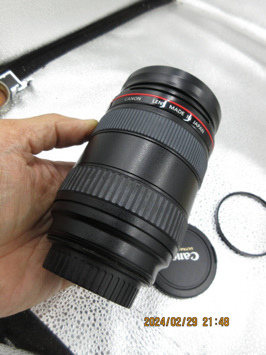 極美品　完動　Canon EF 24-70mm f2.8L USM_画像5