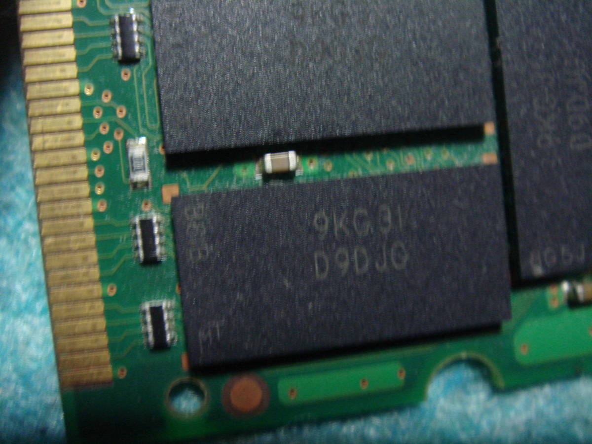 SO-DIMM PC133 144Pin 256MB Note for memory 