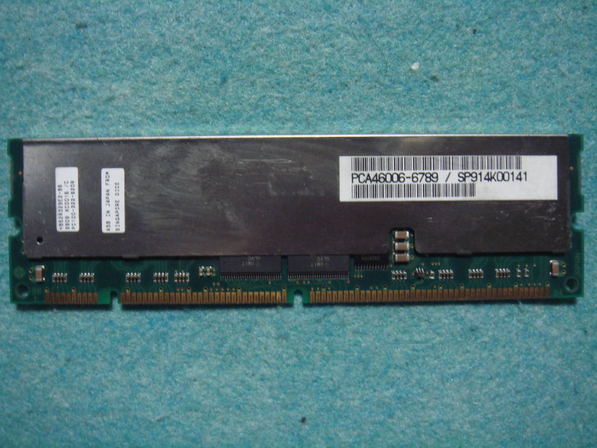 SDRAM PC100　256MB　　 168PIN DIMM 　パリティ付き_画像1