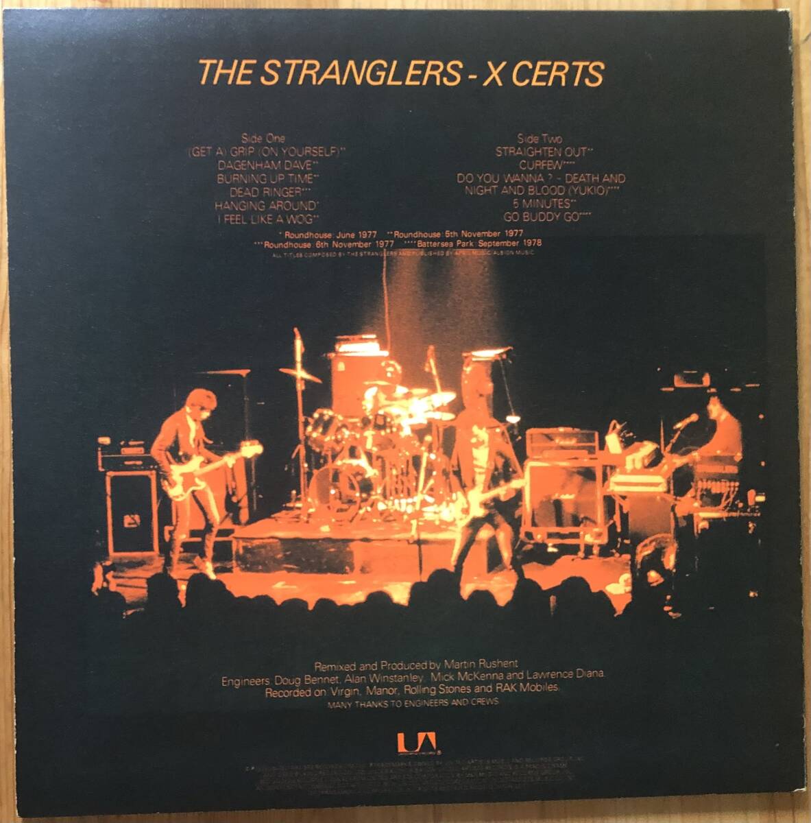 ストラングラーズ Stranglers / X Certs Xサーツ ポスター付き 帯付き LP 7inch付き レコード KING GP-670_画像2