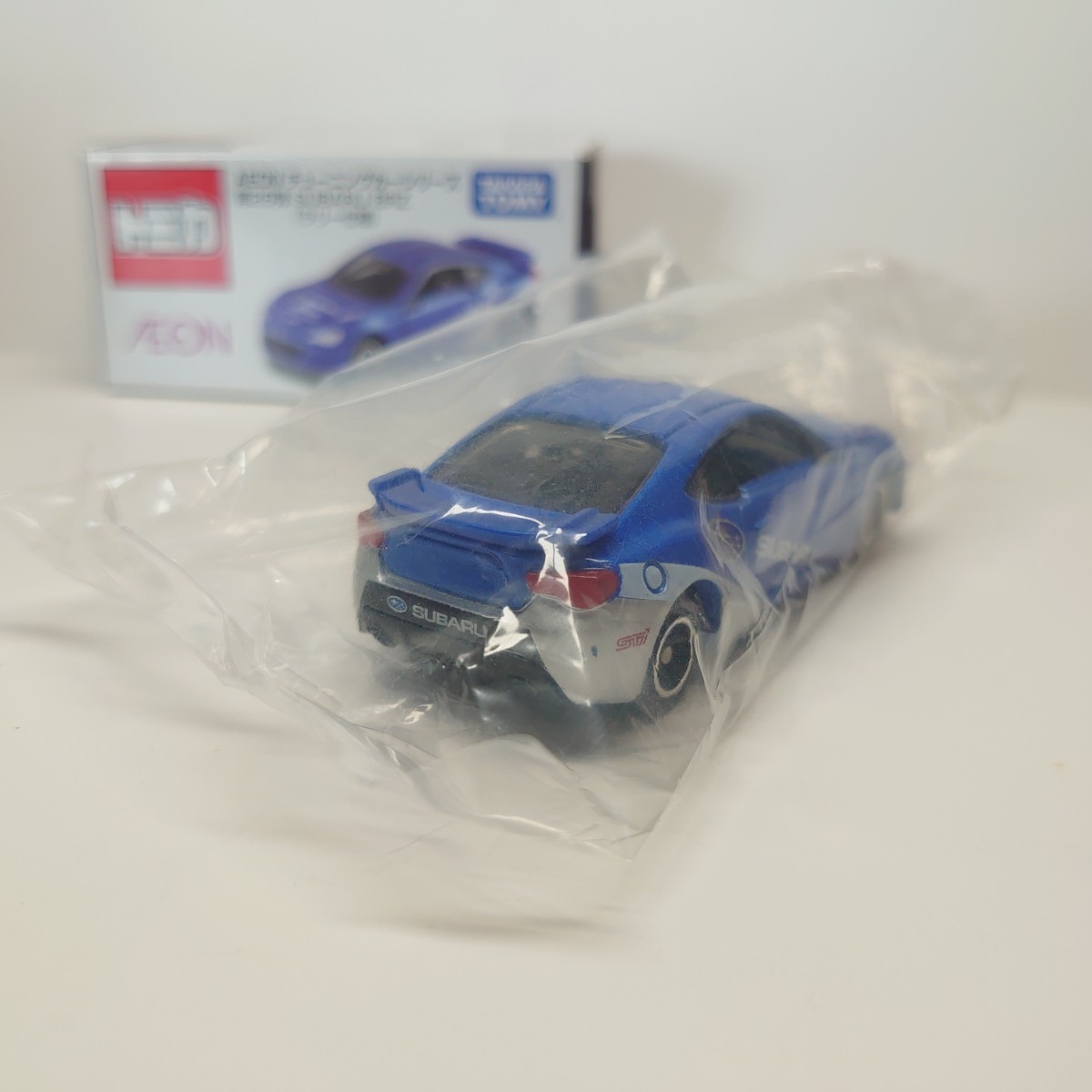 《希少》トミカ TOMICA AEON チューニングカーシリーズ 第26弾 SUBARU BRZ （ラリー仕様）青 スバル イオンオリジナル ミニカー 同梱可_画像3