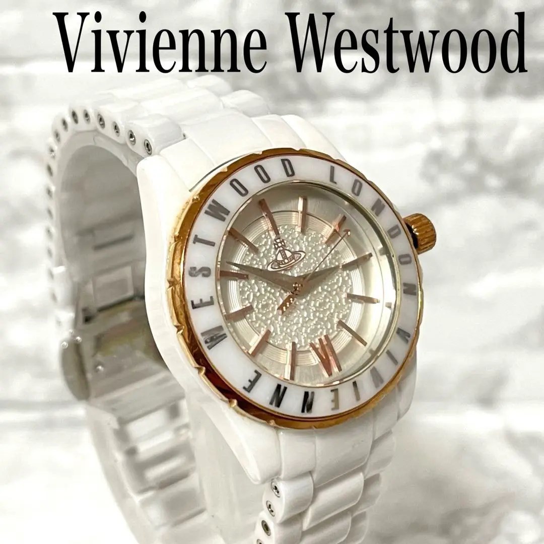 正規特約店 稼動品 ヴィヴィアンウエストウッド セラミック 腕時計