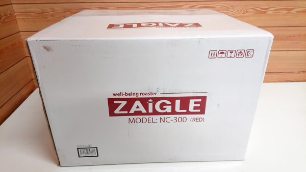 ☆未使用未開封品 ZAIGLE（ザイグル）　『NC-300　（RED）　』　赤　 レッド　グリル　ホットプレート　キッチン　調理　料理　_画像1