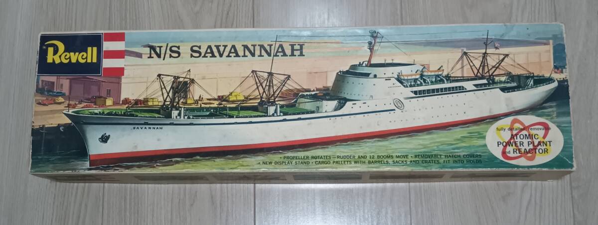 REVELL N/S SAVANNAH 原子力商船　サバンナ 1/380 レベル_画像1