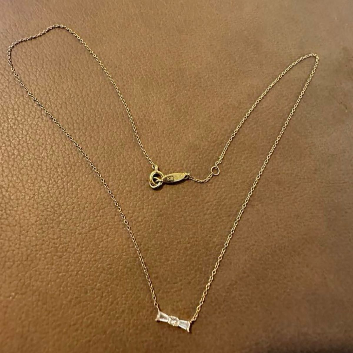 美品 AHKAH タイネックレス Lサイズ 18K YG 0 17カラット|Yahoo 美品 AHKAH タイネックレス Lサイズ 18K YG 0 17カラット|Yahoo