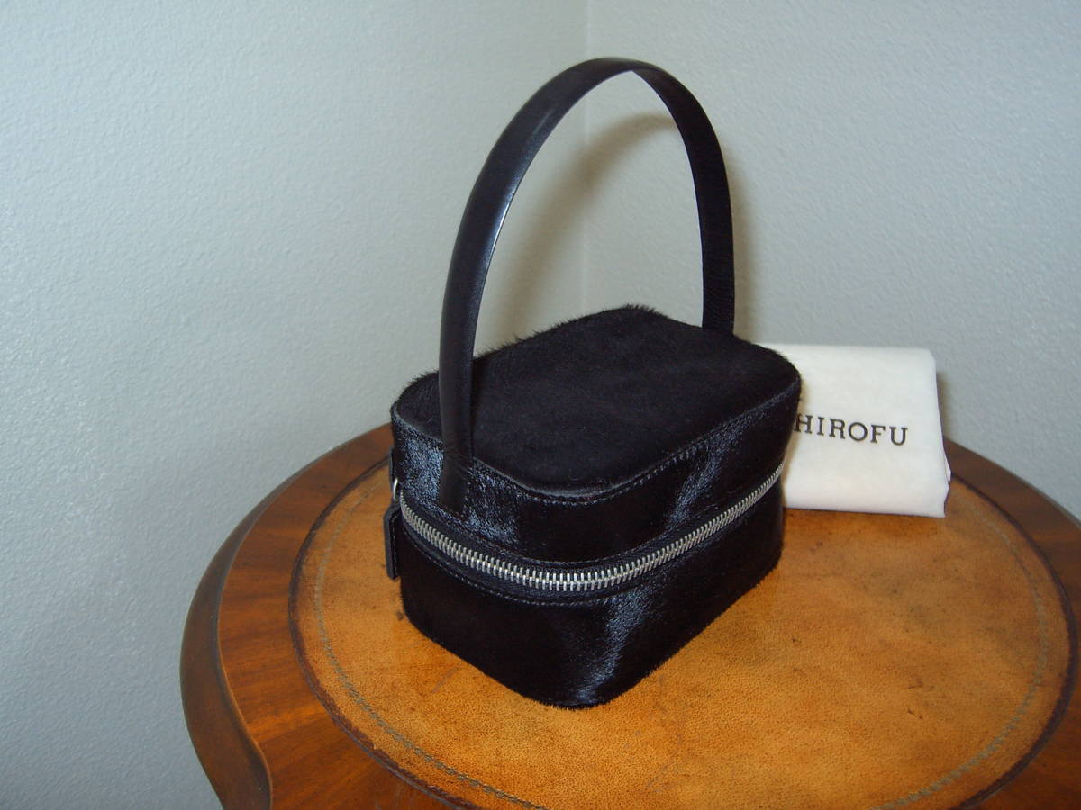  party bag, Italy made,HIROFU* Hirofu, black is 