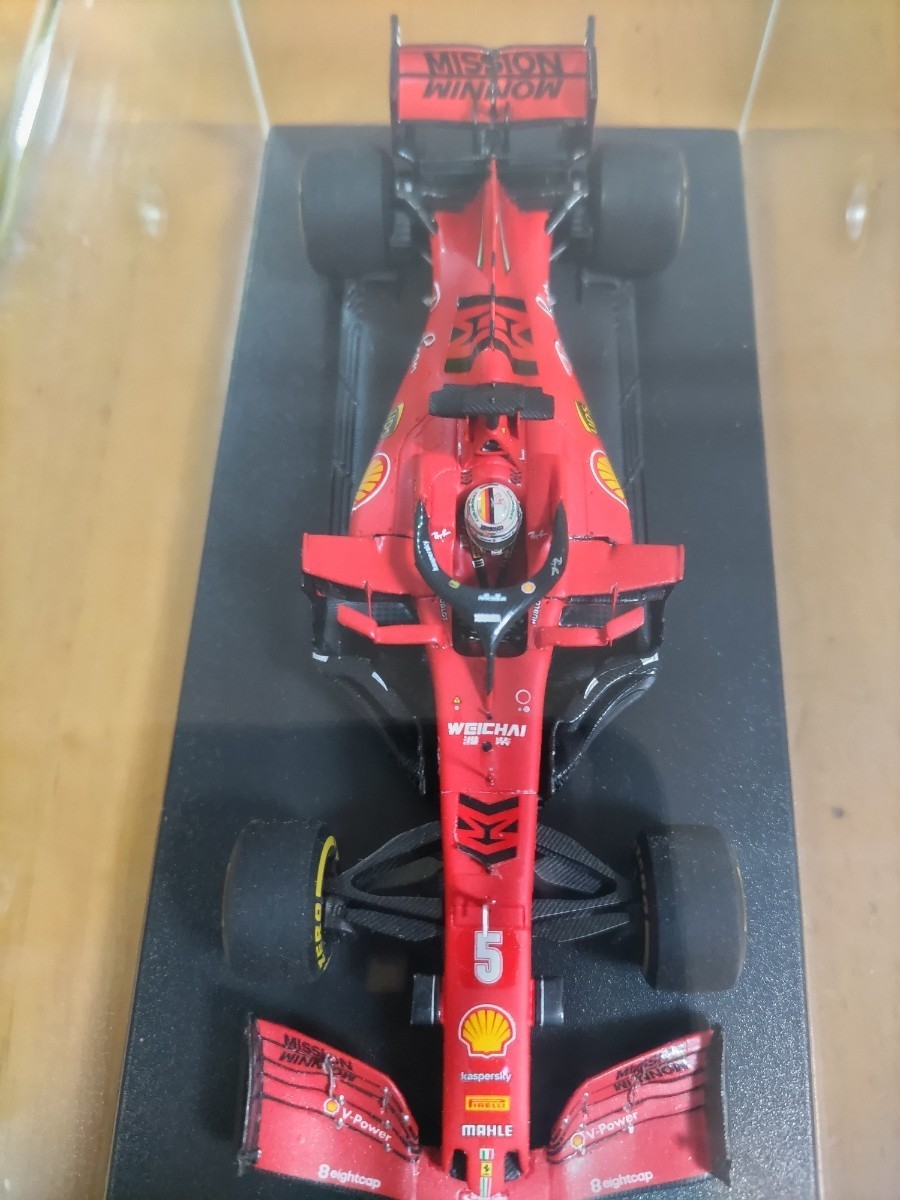 【ルックスマート】1/43 フェラーリ SF1000 #5 S.ベッテル バルセロナ テスト 2020/Ferrari SF1000 Barcelona Test Sebastian Vettel_画像9