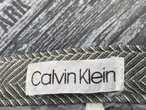 Calvin Klein カルバンクライン レディース ヘリンボーン スカート_画像2