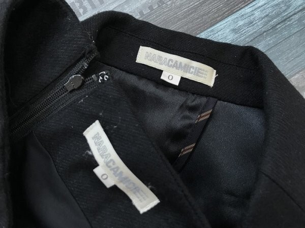 NARACAMICIE Nara Camicie женский шерсть . такой же юбка костюм верх и низ выставить 0 чёрный 