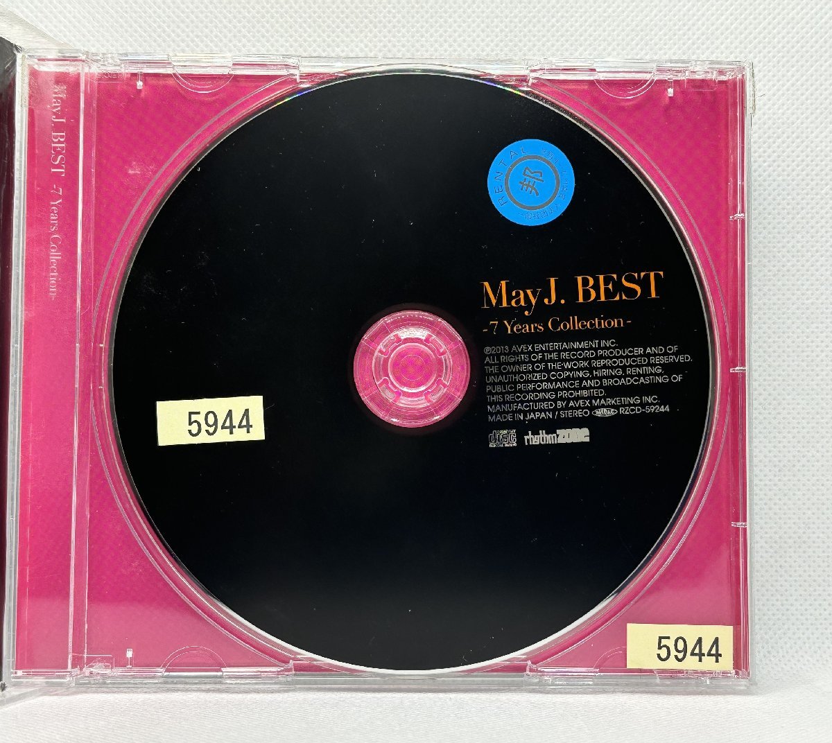 【送料無料】cd48576◆May J. BEST -7 Years Collection-/中古品【CD】_画像3