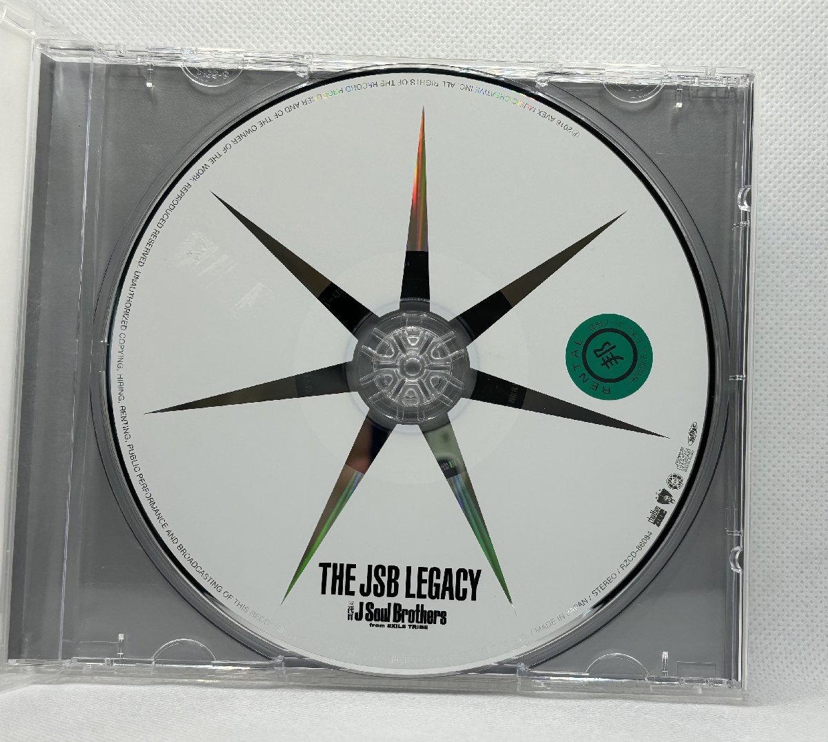 【送料無料】cd48498◆THE JSB LEGACY＜通常盤＞/中古品【CD】_画像3