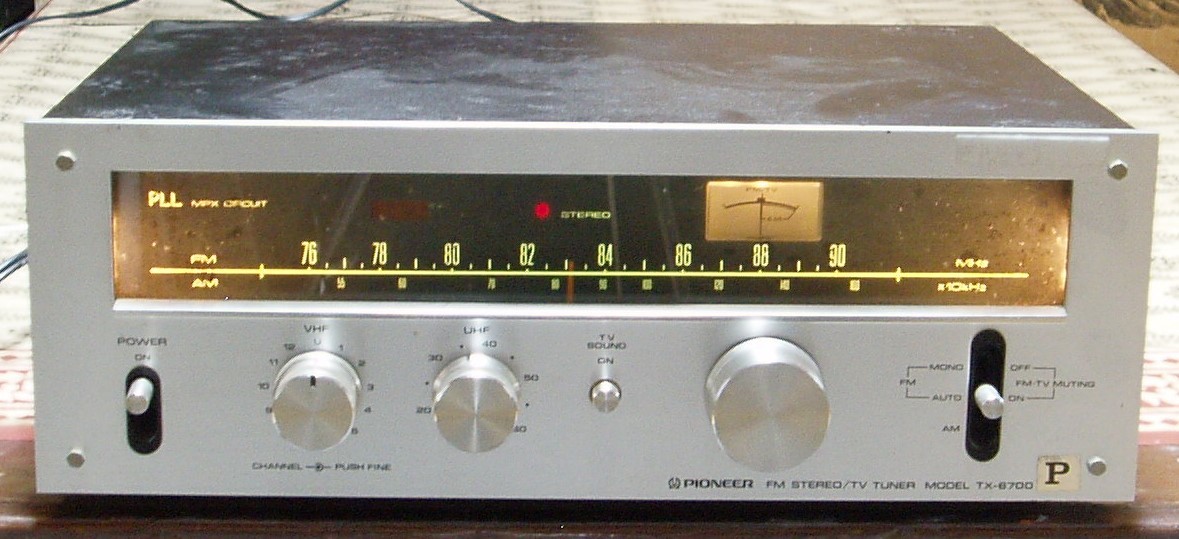 希少Pioneer TV/AM/FMチューナー TX-6700  動作品の画像1