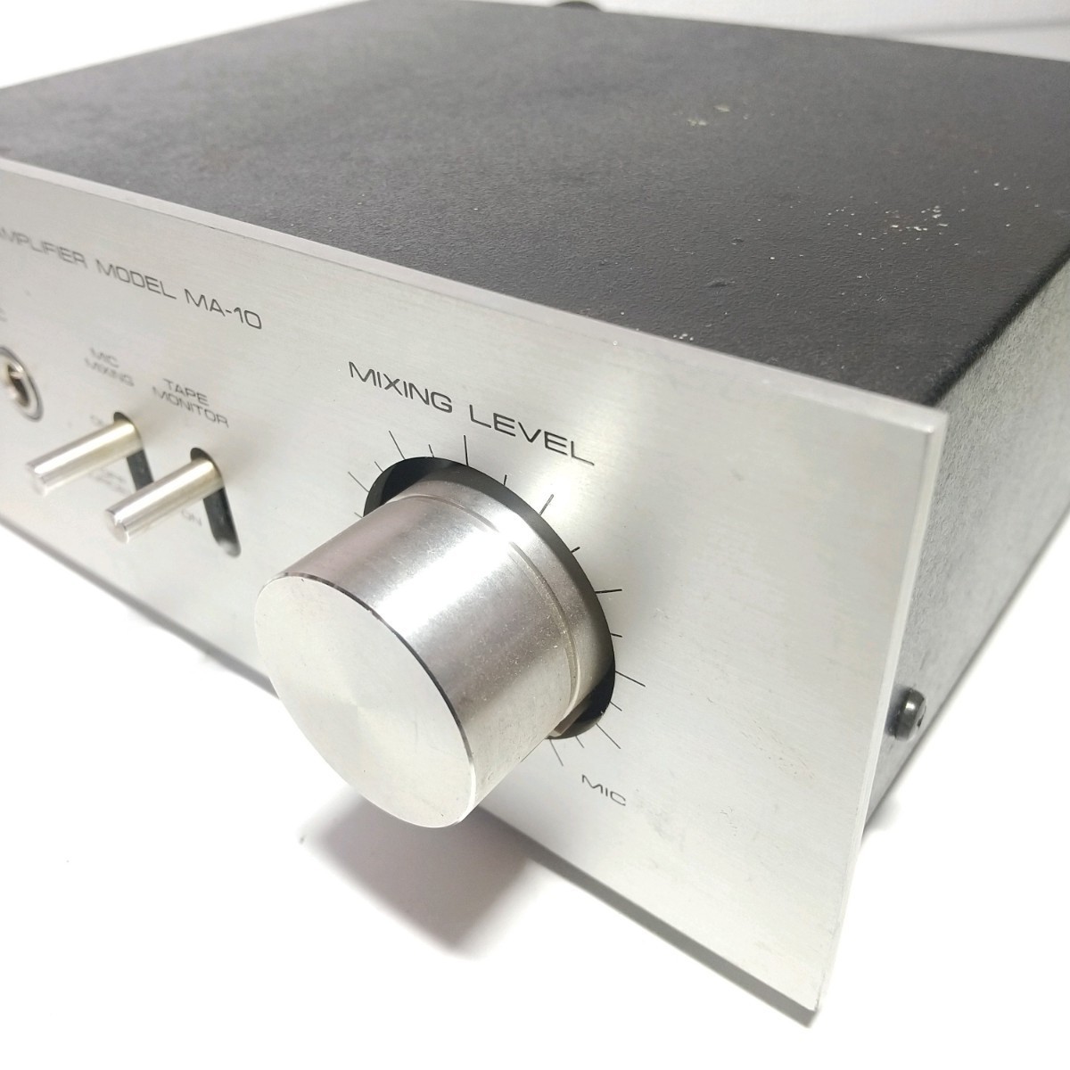 【通電確認済】Pioneer/パイオニア MA-10　MIC MIXING AMPLIFIER/マイクミキシングアンプ _画像7