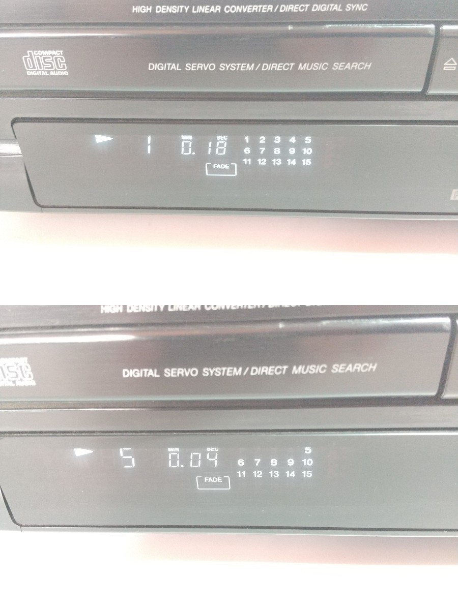 [ operation verification ending ]SONY Sony CD player CDP-M54