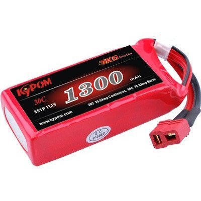 Kypom K6 11.1V 1300mAh 30C60C リポ バッテリー★ホビーショップ青空_画像1