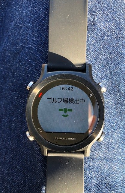 【中古品】 朝日ゴルフ EAGLE VISION watch ACE EV-933 Type W　※簡易動作確認済み (管理番号：060111）_画像9