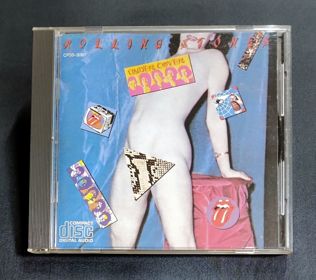 【CP35-3087】ザ・ローリング・ストーンズ/アンダーカヴァー　税表記なし 3500円　東芝EMI　The Rolling Stones/Under Cover_画像1