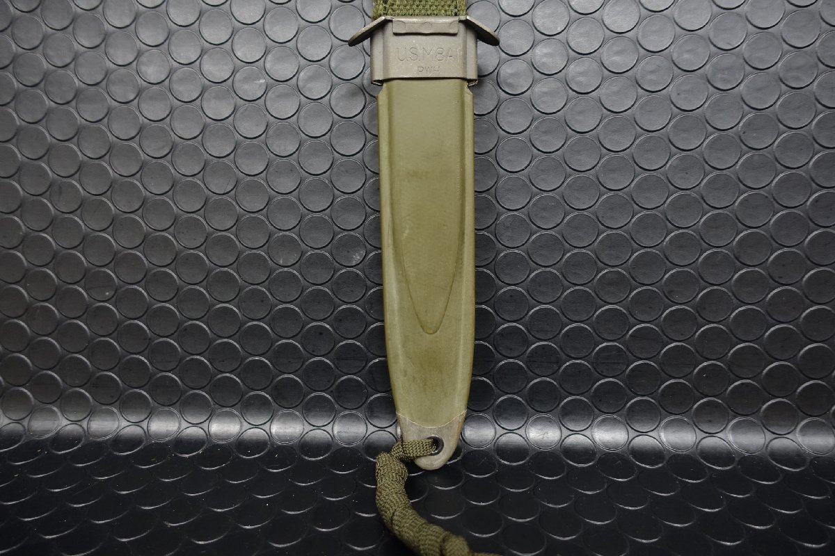 US M8A1用　ケース　米軍 バヨネット 銃剣 ジャンク品　レターパック520_画像8