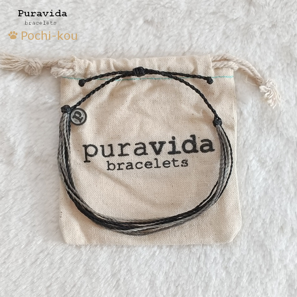 Pura Vida ブレスレット ONYX BRACELET 男女兼用_画像1