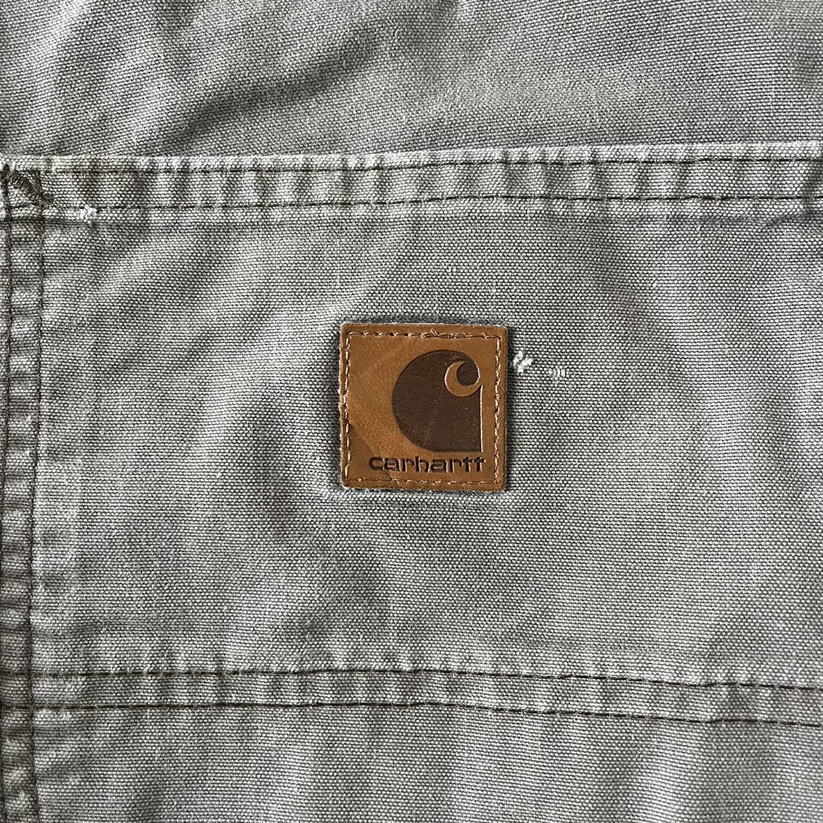 カーハート carhartt ショートパンツ ハーフパンツ 古着 ワーク ショーツ 送料込 34×32 コットン 綿