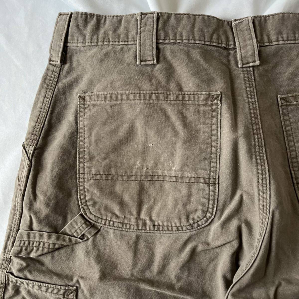 カーハート carhartt ショートパンツ ハーフパンツ 古着 ワーク ショーツ 送料込 34×32 コットン 綿