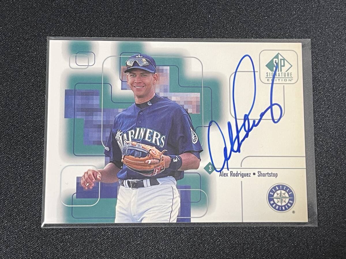 Alex Rodriguez【1999 Upper Deck SP Signature Edition】Auto 直筆サイン_画像1