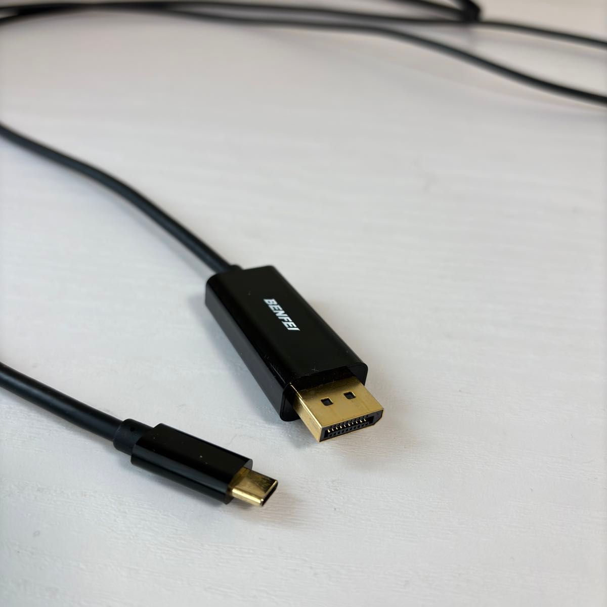 2本 ①1.8m USB Type C to DP ケーブル②1.8m オス双方向伝送 DisplayPortケーブル