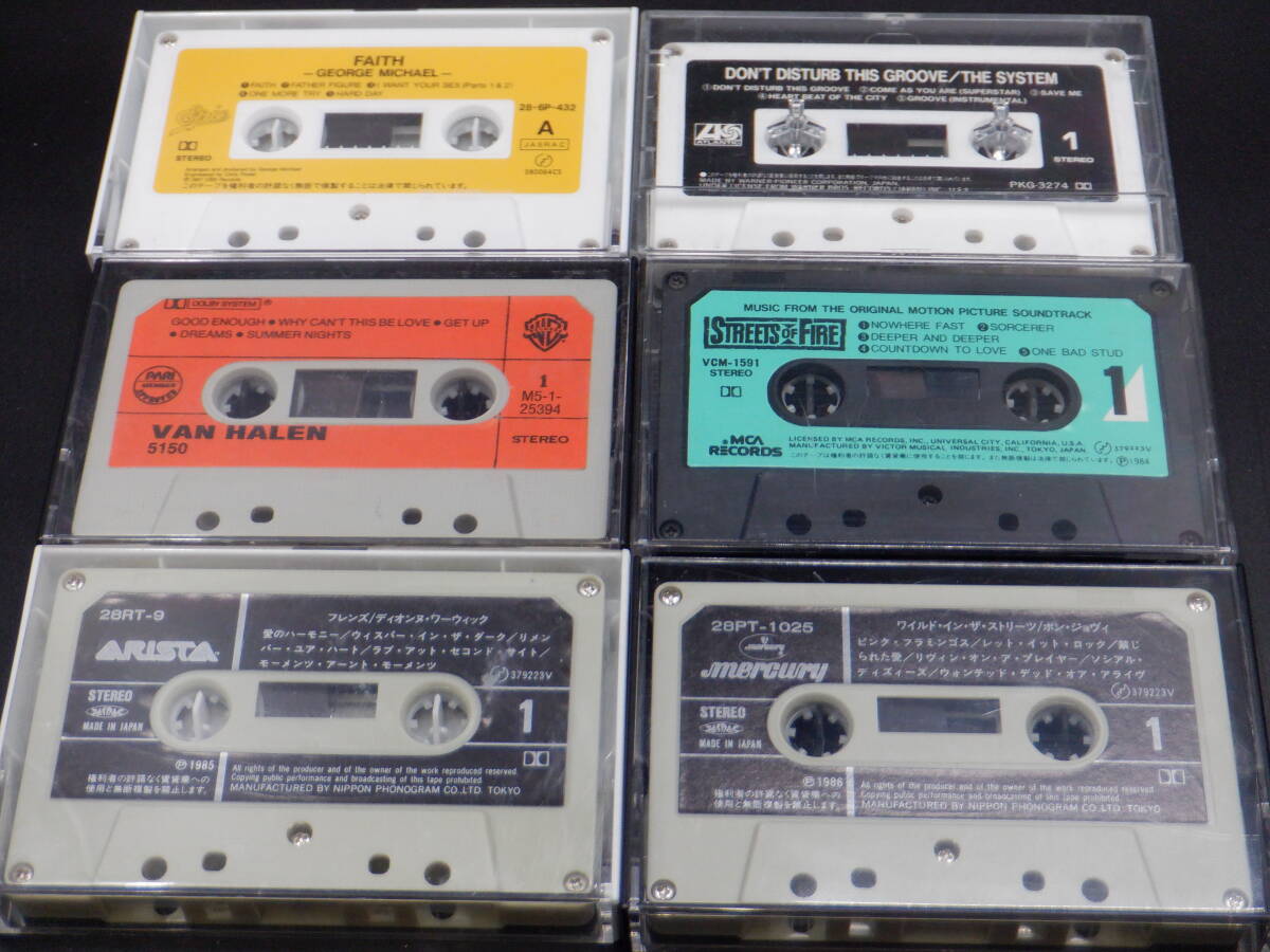 【洋楽 カセットテープ】【76本 まとめて】ソウル／R&B／ロック／ポップス／ジャンル色々【80年代】【国内/輸入/US盤】の画像8