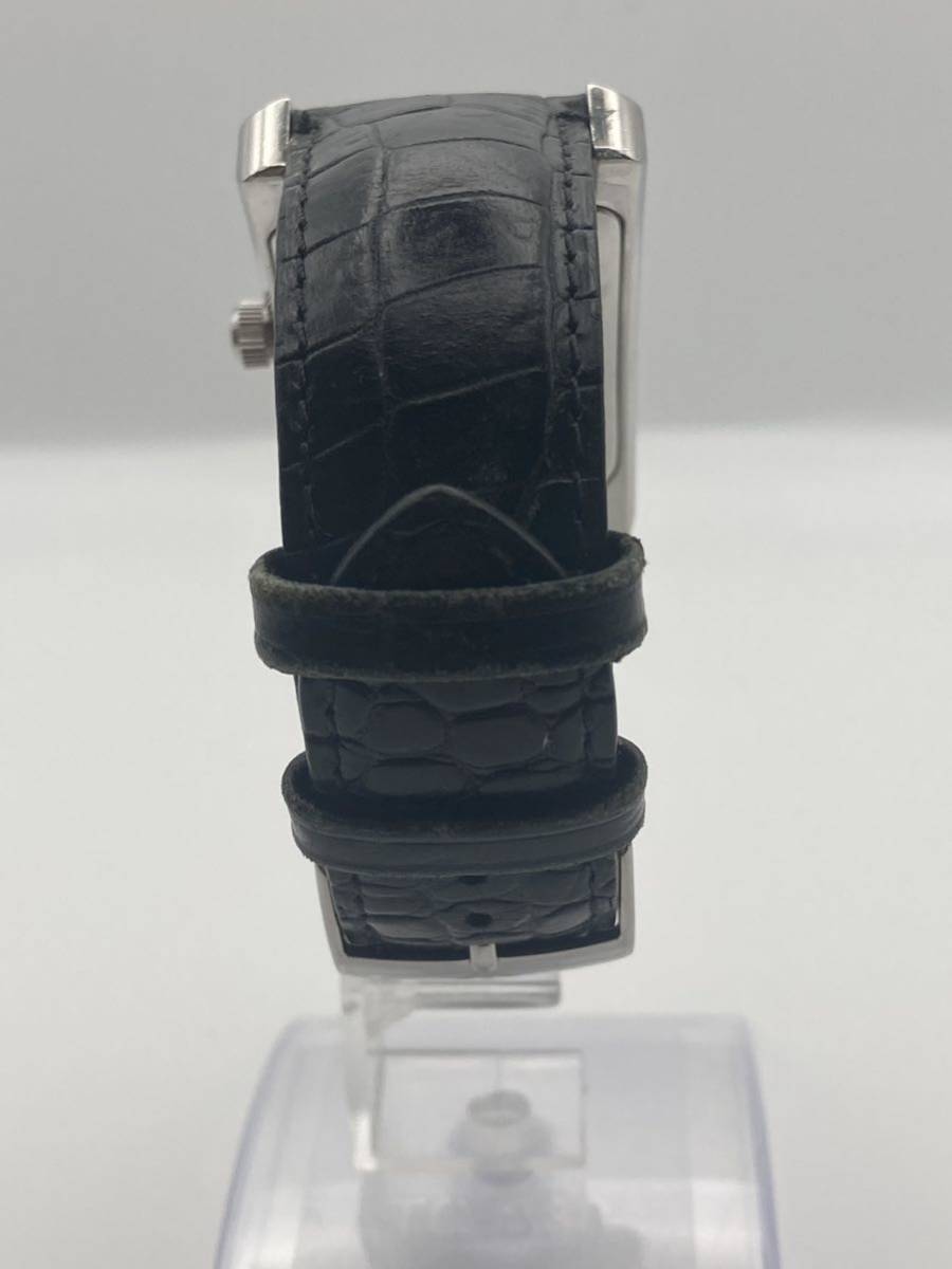 【即日発送】エンポリオ アルマーニ AR-0143 レクタンギュラー スクエア メンズ 腕時計 EMPORIO ARMANI レザー クォーツの画像4