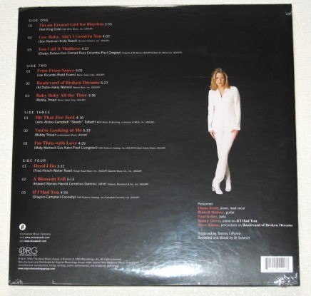 ☆ 新品未開封 ☆ Original Recordings Group / Diana Krall All For You / 180g 2LP_画像2