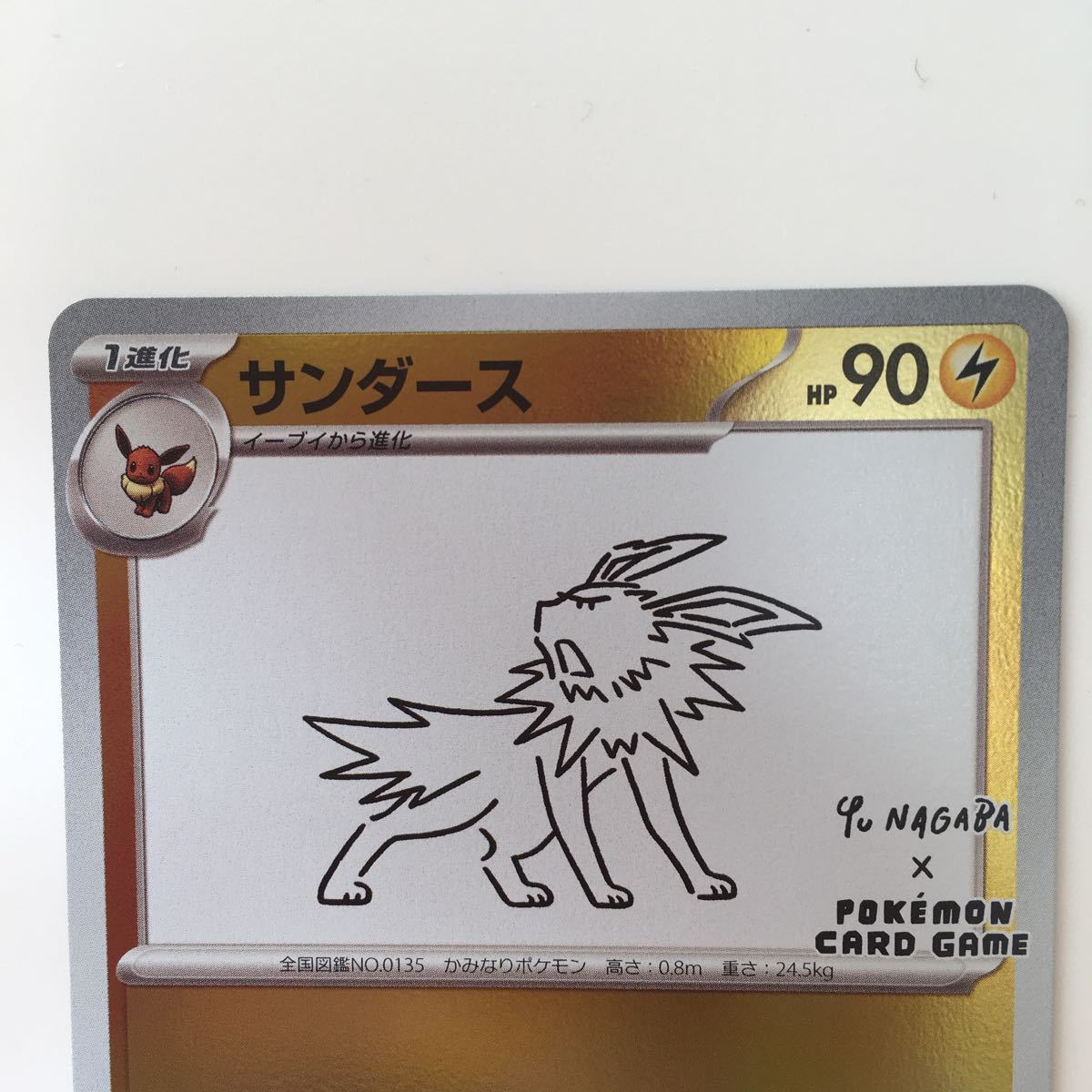 中古 ポケモンカードゲーム サンダース SV-P イーブイ プロモ 長 中古 ポケモンカードゲーム サンダース SV-P イーブイ プロモ 長