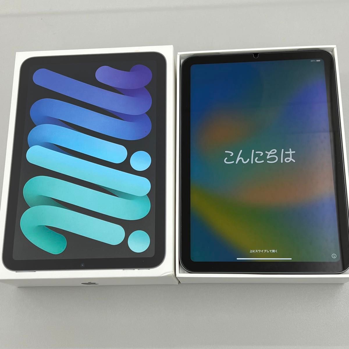 送料無料 iPad mini 第6世代 64GB Wi-Fiモデル フィルム＆ケース付