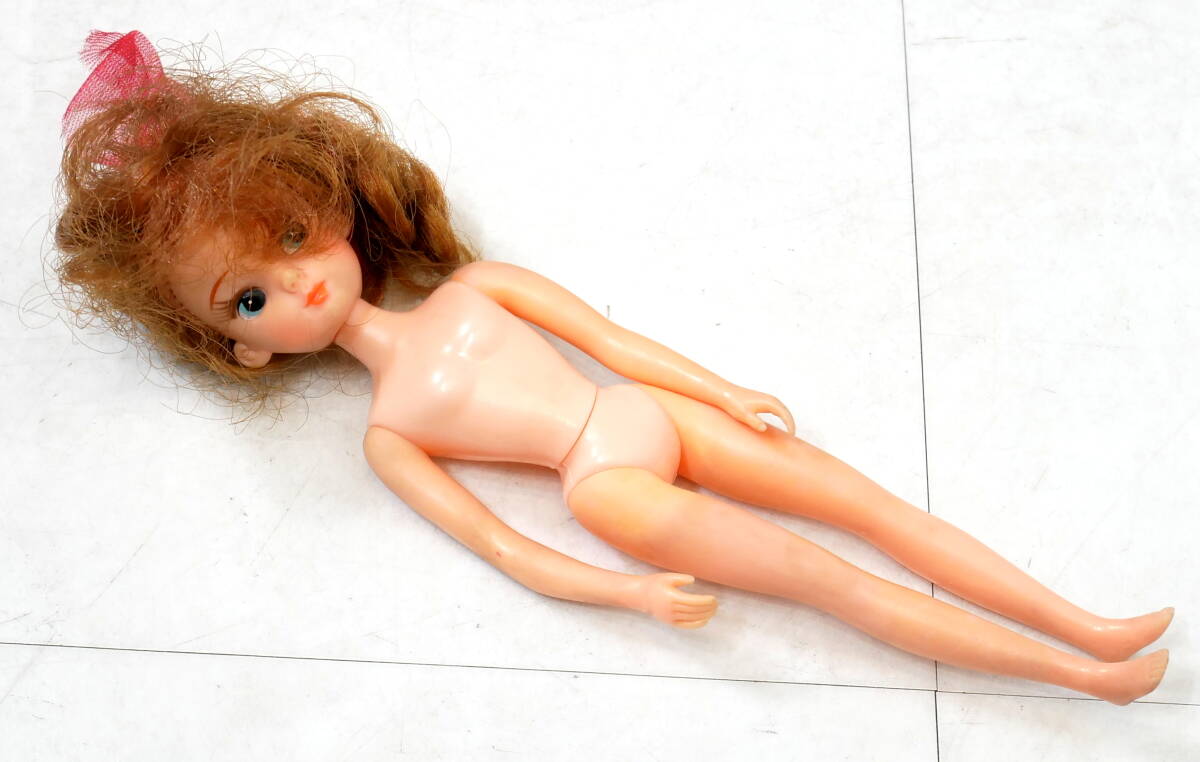 ▲(R602-B256)旧タカラ 初代 リカちゃん人形 着せ替え人形 TAKARA 日本製 ファッションドール ビンテージ 当時物_画像4