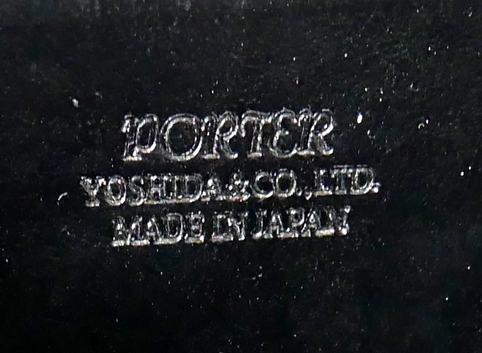 ▼送料180円(R602-B225)ポーター PORTER レザー コインケース パスケース 定期入れ 小銭入れ_画像7