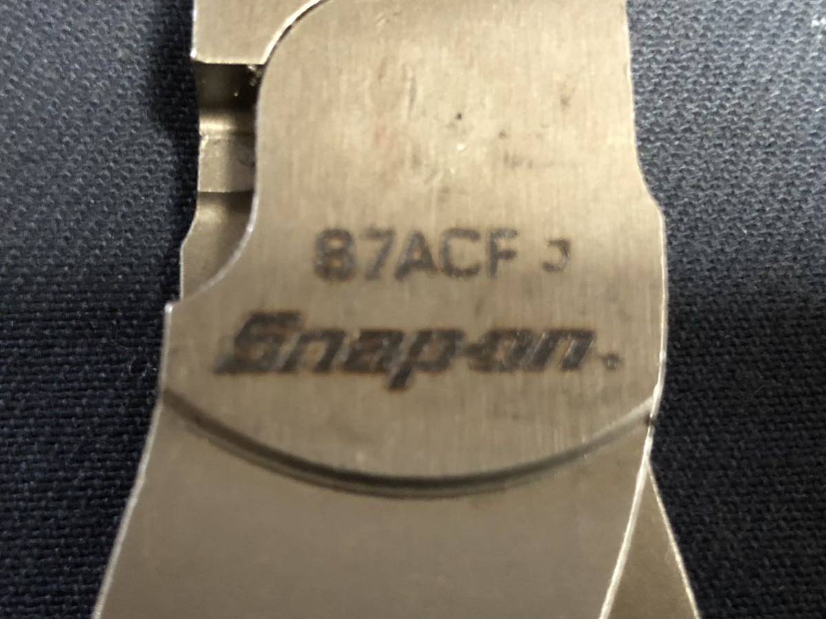 Snap-on スナップオン 87ACF ベクターエッジ　ニッパー 未使用保管品_画像3