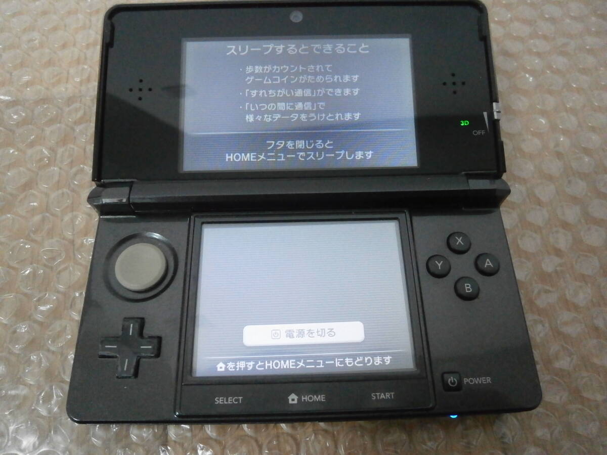 【初期化済】Nintendo 任天堂 ３ＤＳ本体のみ CTR-001(JPN) ＋SDカード16GB(Class4) のセットで_画像4
