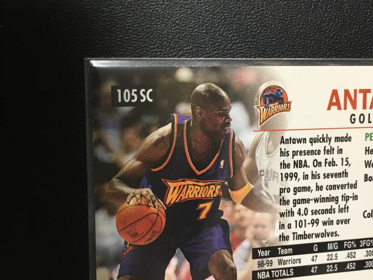 Antawn Jamison　1999-00　Fleer Trandition　Supreme Court Collection(#/20)20枚限定　激レア　希少　north Carolina_画像2