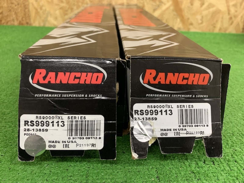 【中古品】ランチョ/Rancho　ショックアブソーバー RS9000XLシリーズ　RS999113　2点セット　s789_画像7