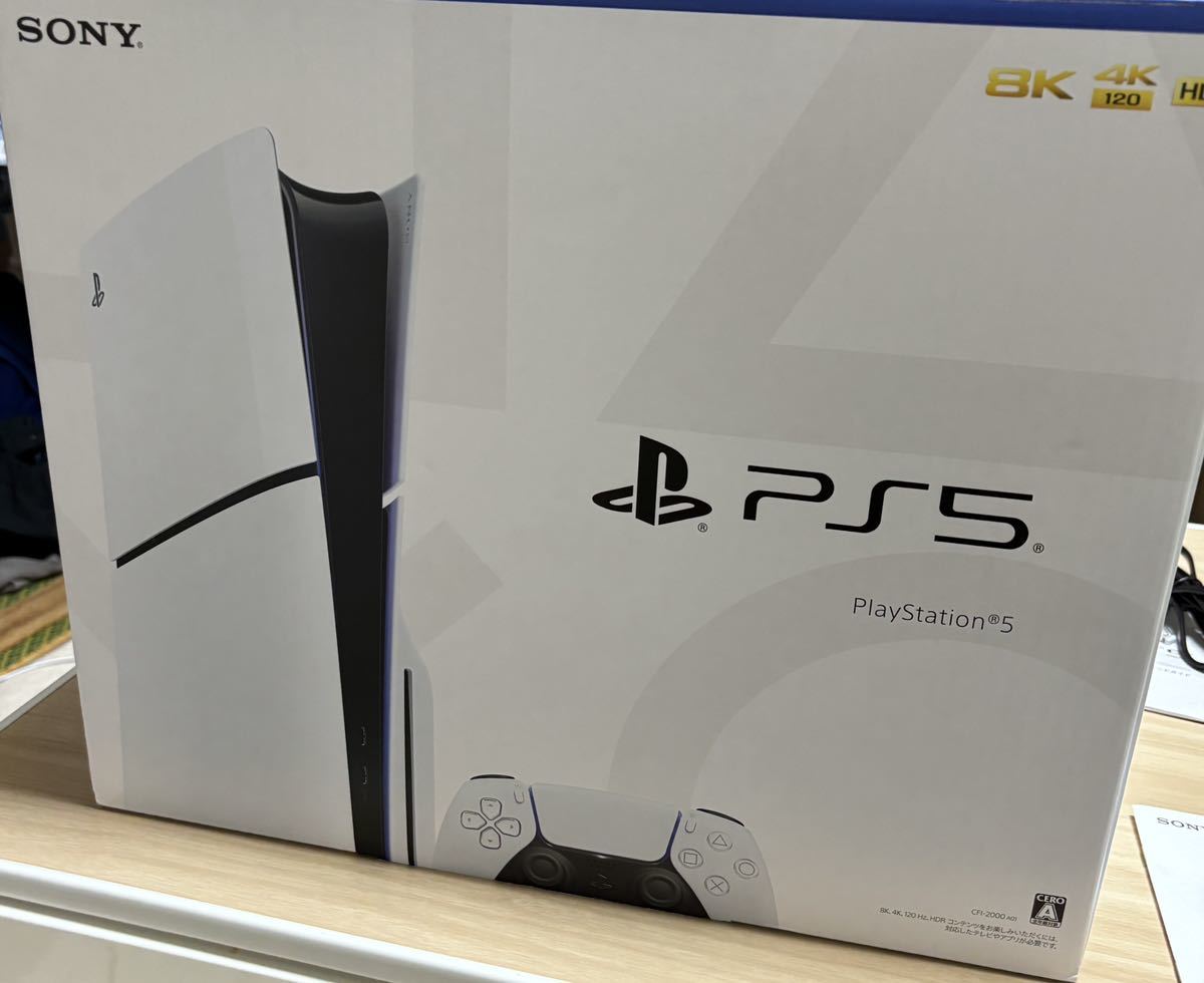 SONY PS5本体 新型プレイステーション5 23年11月発売 Slimモデル CFI