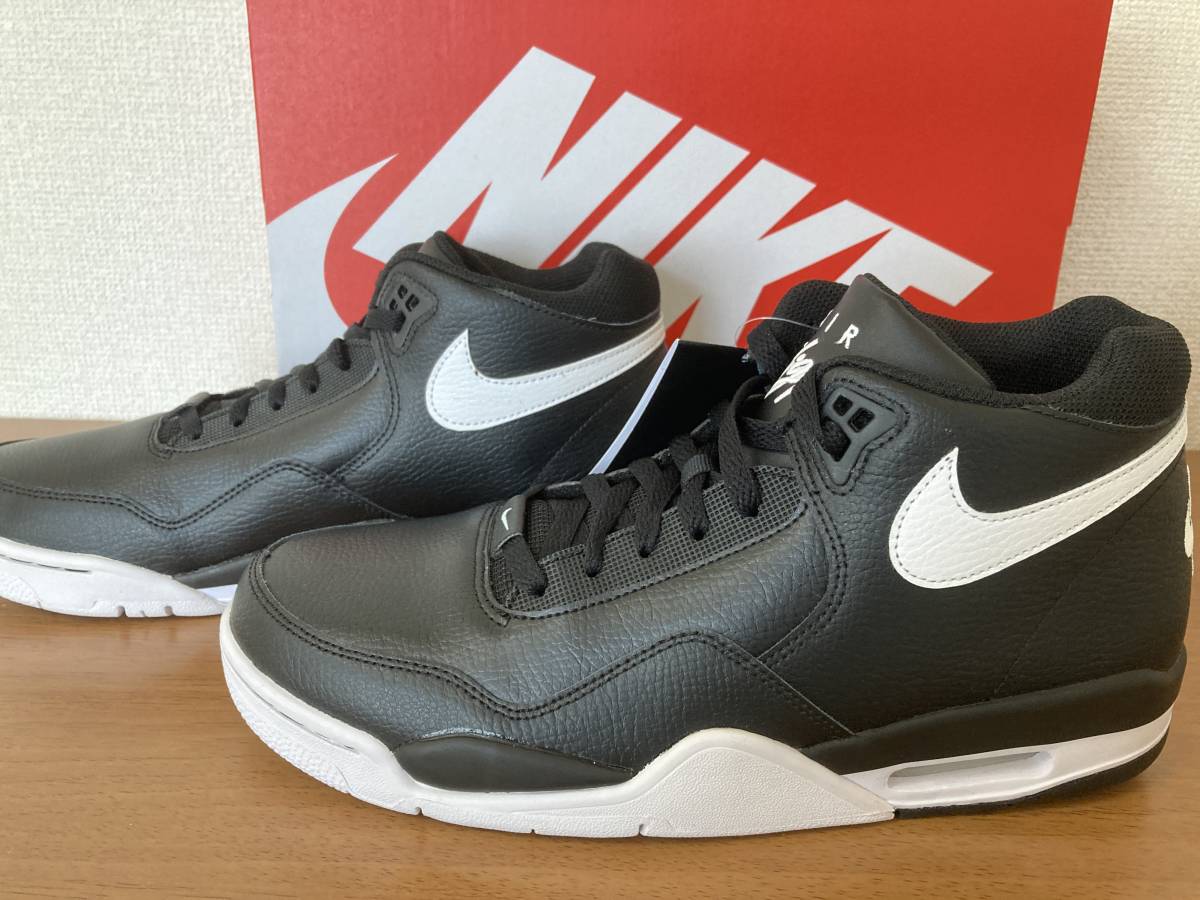 新品 未使用 Nike.com購入 正規品 NIKE FLIGHT LEGACY US11 29.0cm ナイキ フライトレガシー ブラック／ホワイト ピッペンも愛したフライト_新品 Nike.com購入 正規品 NIKE FLIGHT