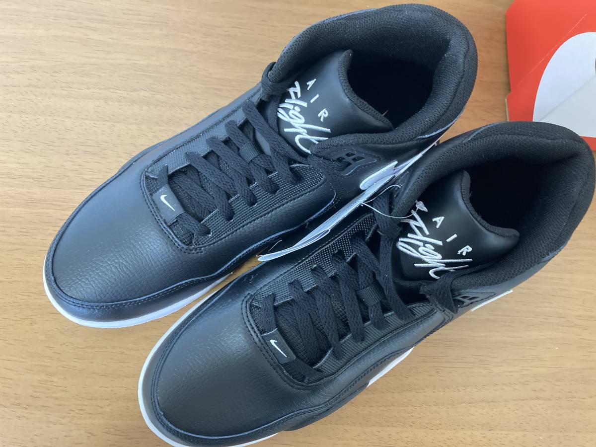 新品 未使用 Nike.com購入 正規品 NIKE FLIGHT LEGACY US11 29.0cm ナイキ フライトレガシー ブラック／ホワイト ピッペンも愛したフライト_画像6