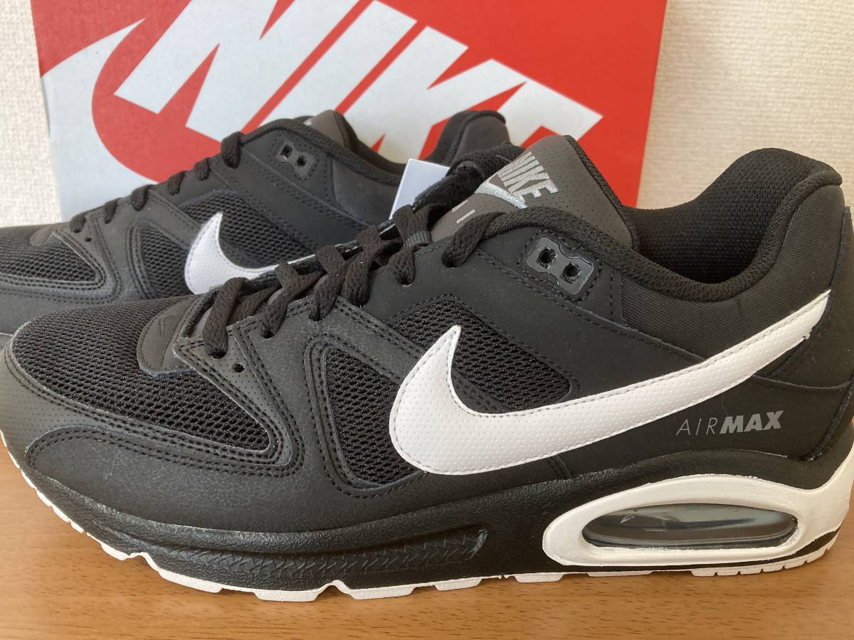 新品 未使用 Nike.com購入 正規品 NIKE AIR MAX COMMAND US11 29.0cm ナイキ エアマックス コマンド ブラック/ホワイト シンプルな_黒に、白のスウォッシュがとても映えます