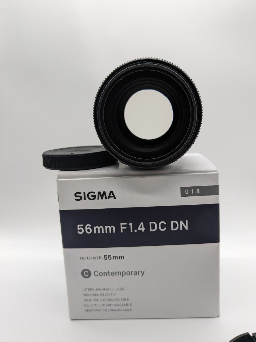 SIGMA シグマ 富士フイルム Xマウント レンズ 56mm F1.4 DC DN 単焦点 望遠 APS-C _画像2