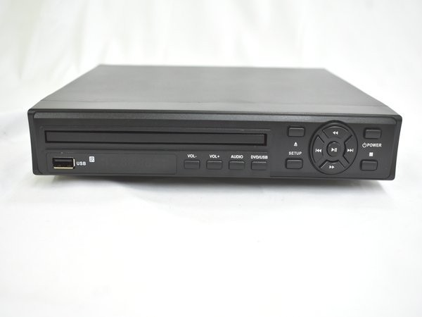 1円スタート Arafuna DVDプレーヤー 1080P USB レジューム機能付き 多種なフォーマット RCA HDMI CD DVD SVCD VCD ブラック A05646_画像1