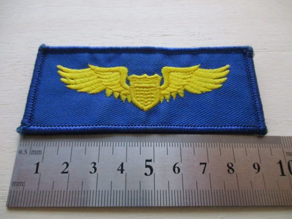 【送料無料】アメリカ空軍U.S.AIR FORCE ワッペン/パイロットPILOTネームpatchパッチPILOT NAME TAGネイビー米空軍タグUSAF US M104の画像8