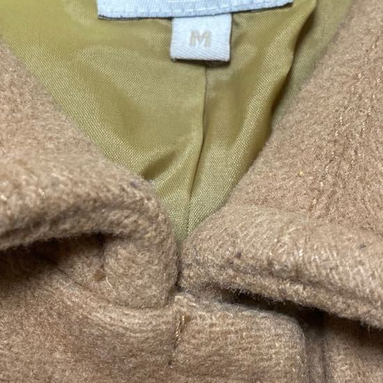 3834* Calvin Klein Jeans Calvin Klein jeans tops outer long coat lady's M beige 