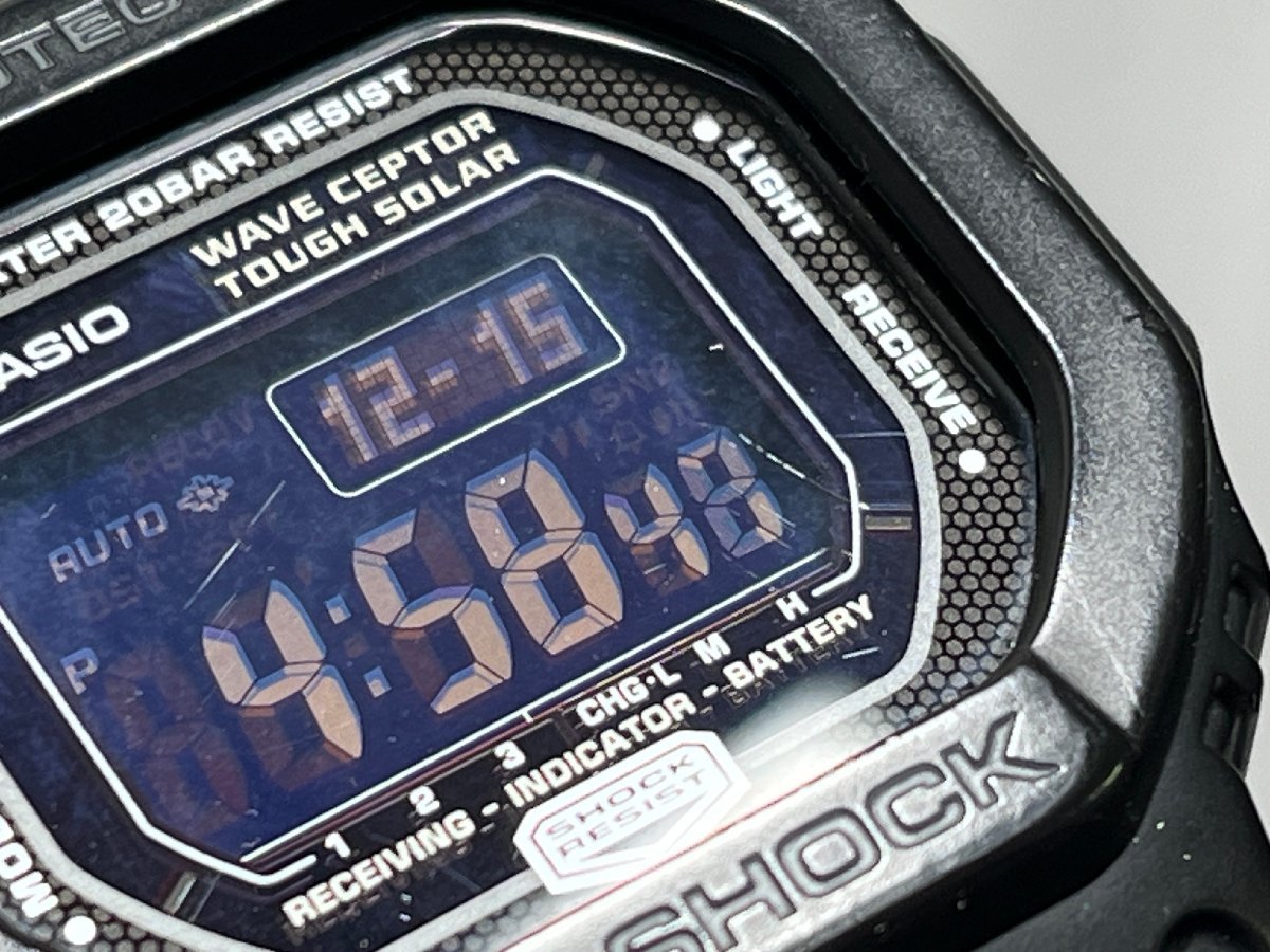 ▽G-SHOCK ”The G” GW-5600BJ タフソーラー 電波時計 樹脂バンド 腕時計 カシオ 訳あり 中古▽010264_画像10