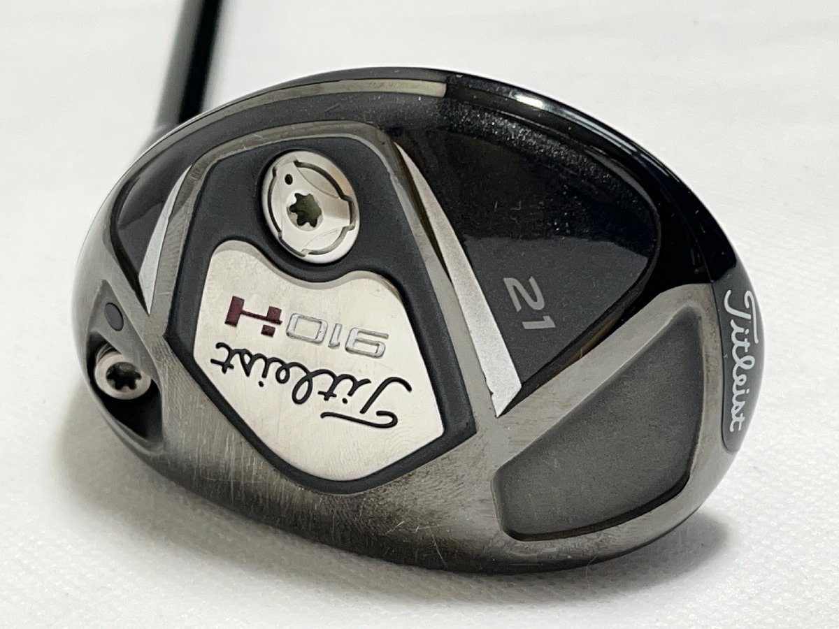 ▽TITLEIST 910H ユーティリティ 21° シャフトMotoRe 7.5 フレックスS 右用 タイトリスト 中古▽010772_画像5