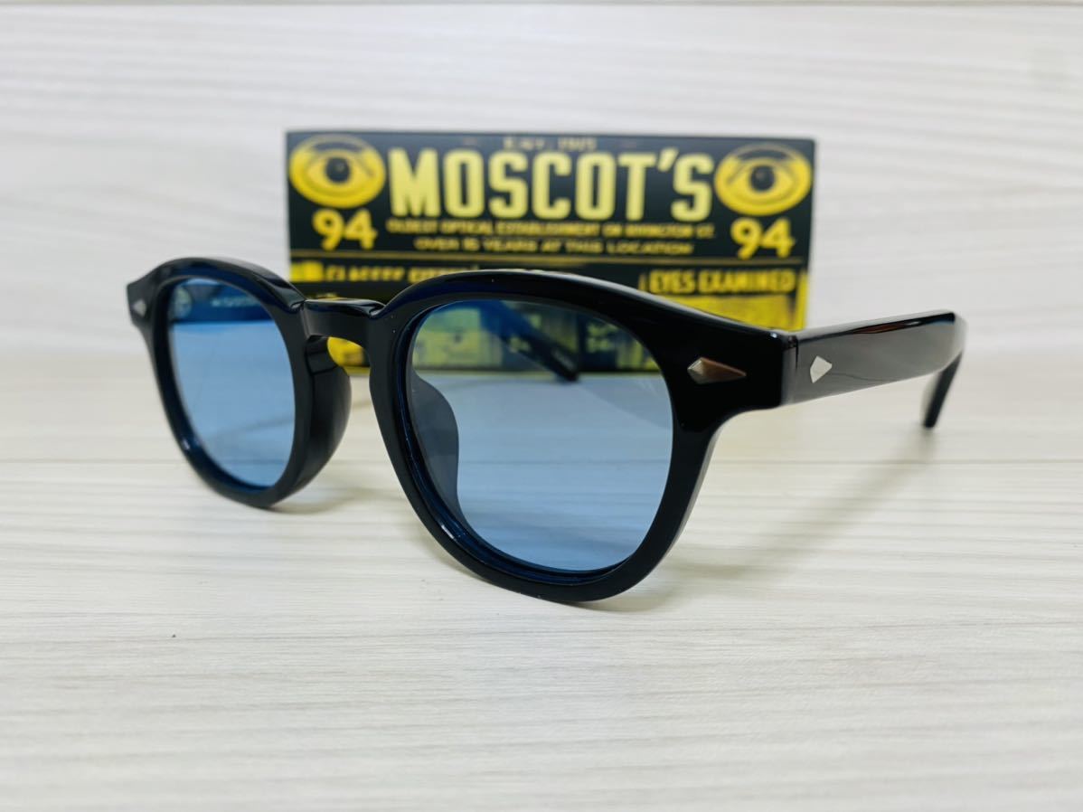 ★MOSCOT★モスコット★レムトッシュ★サングラス★LEMTOSH★伊達眼鏡 人気カラーレンズ 未使用 美品_画像2