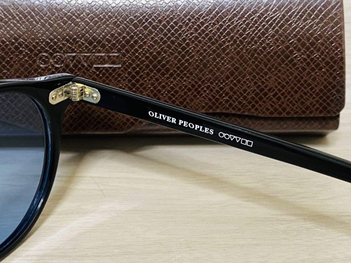 OLIVER PEOPLES オリバーピープルズ サングラス OV5217S 1031/P2★Gregory Peck★ウェリントン カラーレンズ 伊達眼鏡 未使用 美品 _画像7